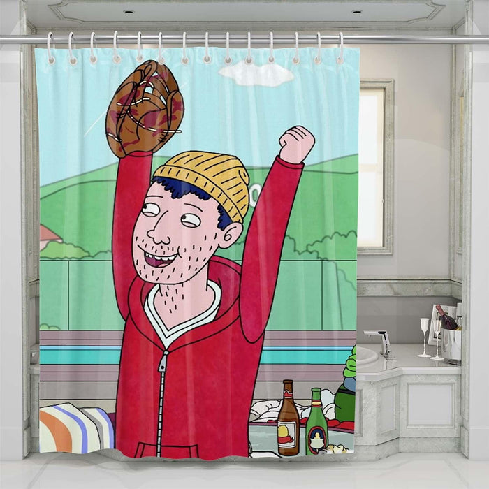 todd chavez bojack horseman shower curtains