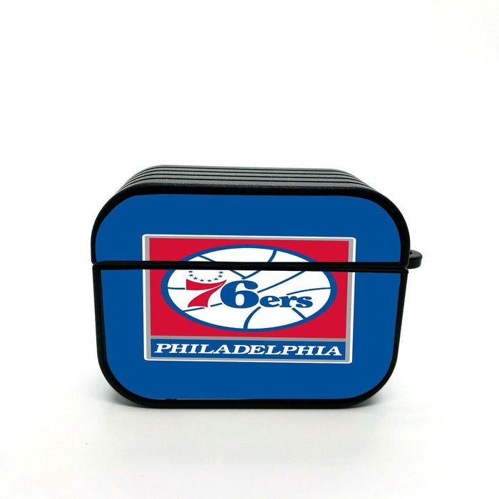 square logo philadelphia 76ers airpod case