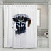 stand down football nfl player shower curtains