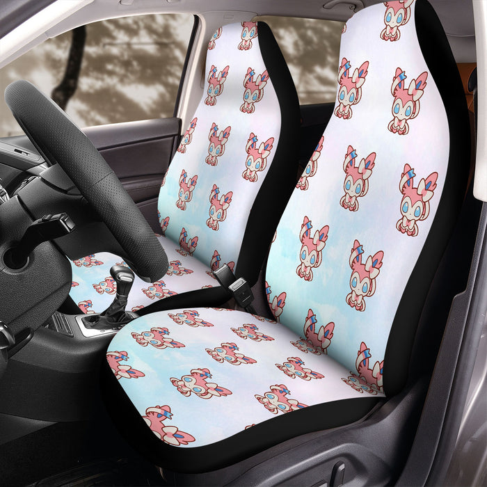 sylveon pink species pokemon Car Seat Covers