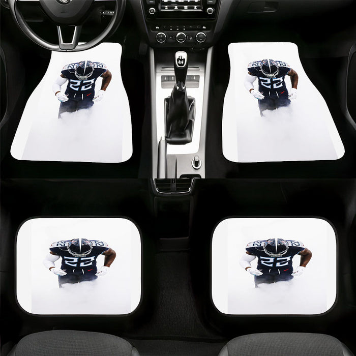 stand down football nfl player Car floor mats Universal fit