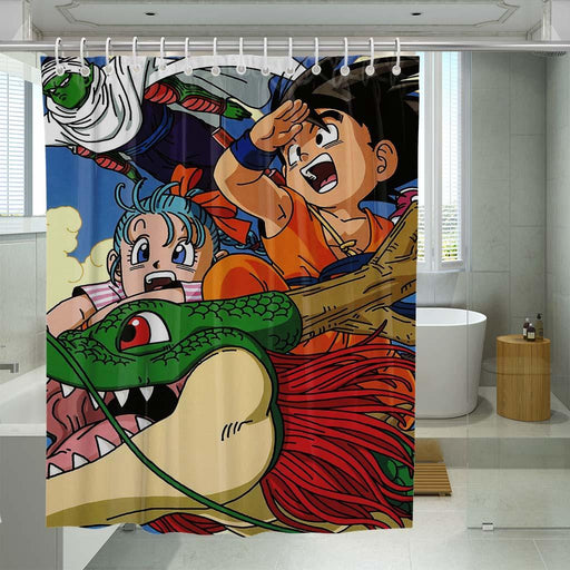 tone cartoon network pattern shower curtains