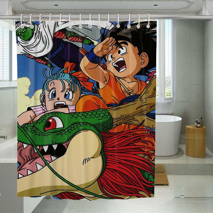 tone cartoon network pattern shower curtains