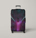 synthwave car cyberpunk Luggage Cover | suitcase