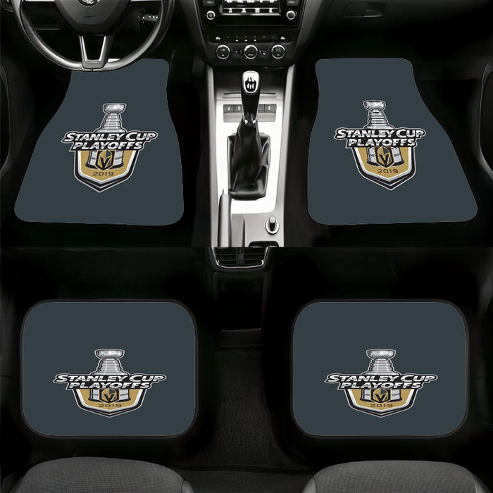 stanley cup playoffs 2019 vegas golden knights Car floor mats Universal fit