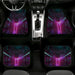 synthwave car cyberpunk Car floor mats Universal fit