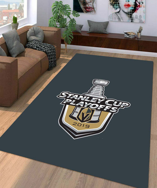 stanley cup playoffs 2019 vegas golden knights Living room carpet rugs