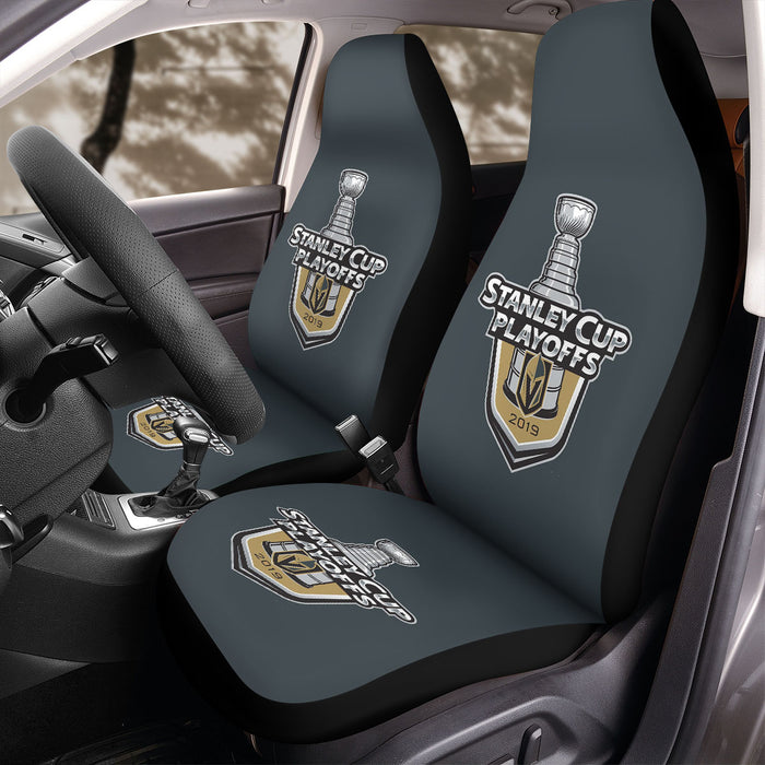 stanley cup playoffs 2019 vegas golden knights Car Seat Covers