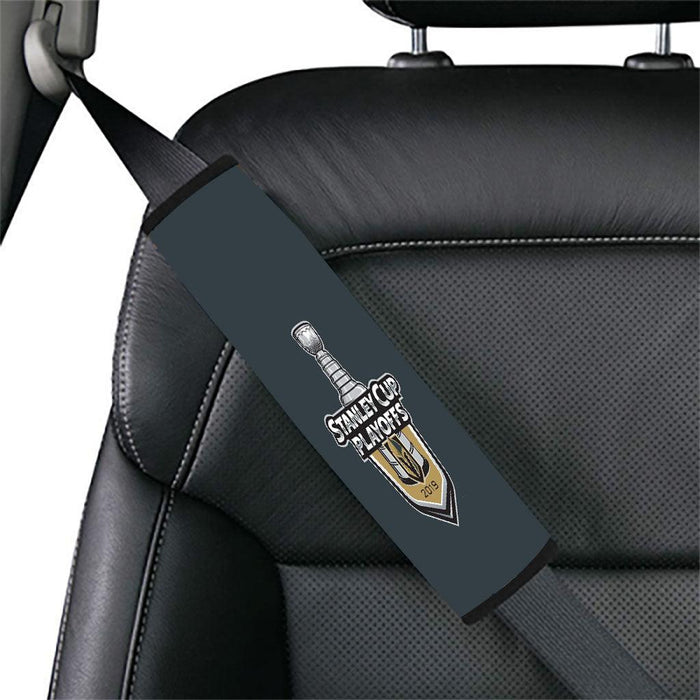 stanley cup playoffs 2019 vegas golden knights Car seat belt cover - Grovycase