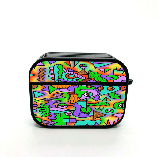 tone cartoon network pattern airpods case