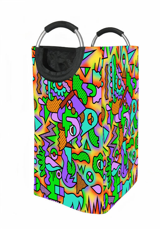 tone cartoon network pattern Laundry Hamper | Laundry Basket