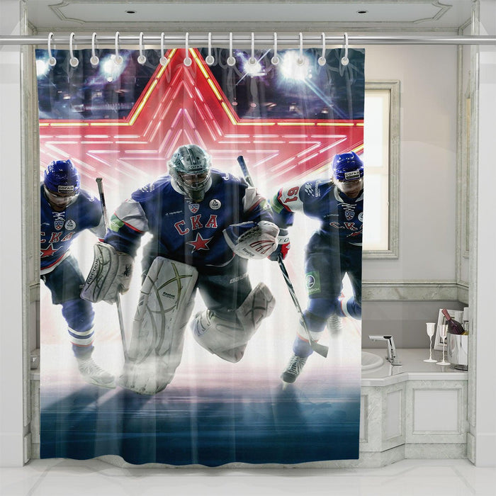 star of hhl energy shower curtains