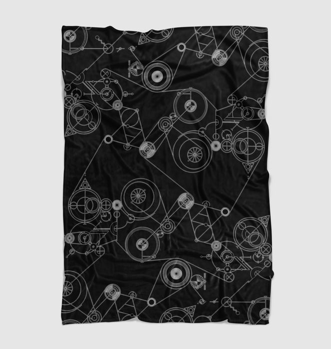 system machine steins gate Ultra soft fleece blanket