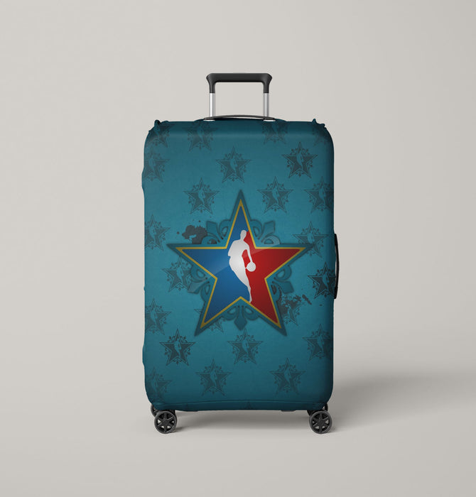 star pattern nba Luggage Covers | Suitcase