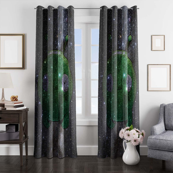 stars space animated series window Curtain