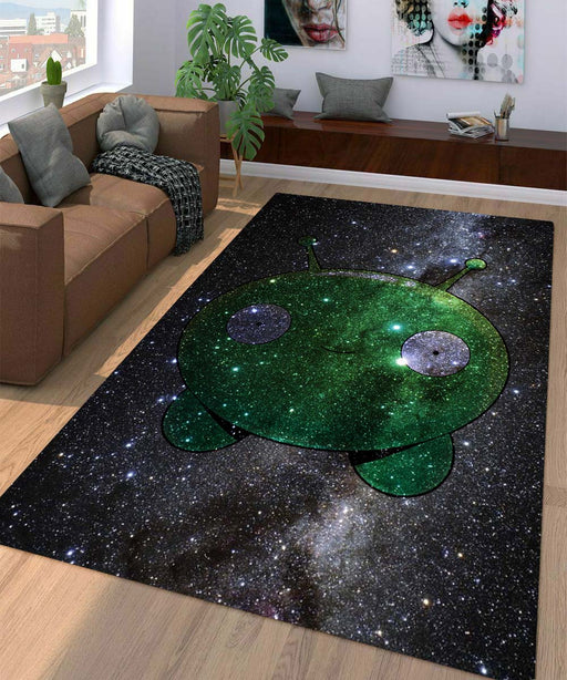 stars space animated series Living room carpet rugs