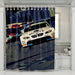 start of ca racing circuit shower curtains