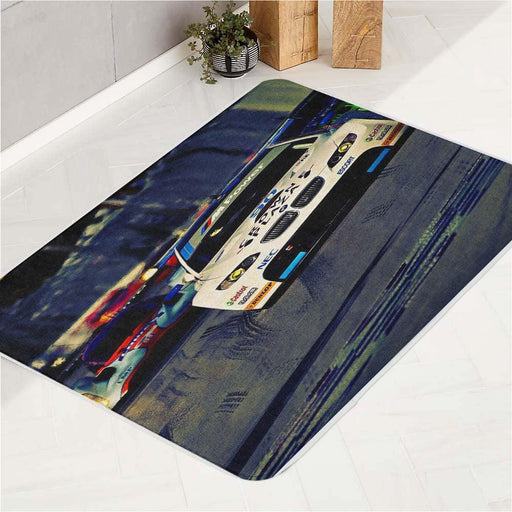 start of ca racing circuit bath rugs