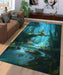 totoro x spirited away Living room carpet rugs