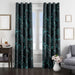 technology geometric line glowing window Curtain