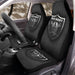 steel textrure of raider logo Car Seat Covers