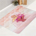 throne pink diamond bath rugs