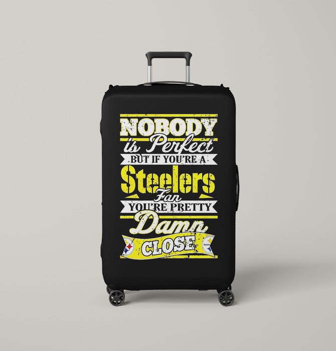 steelers fan are pretty nfl Luggage Covers | Suitcase