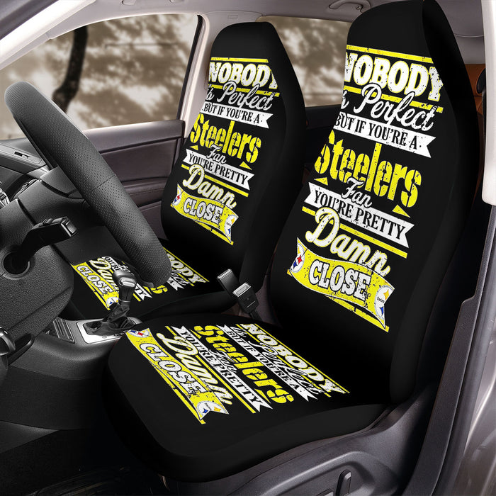 steelers fan are pretty nfl Car Seat Covers