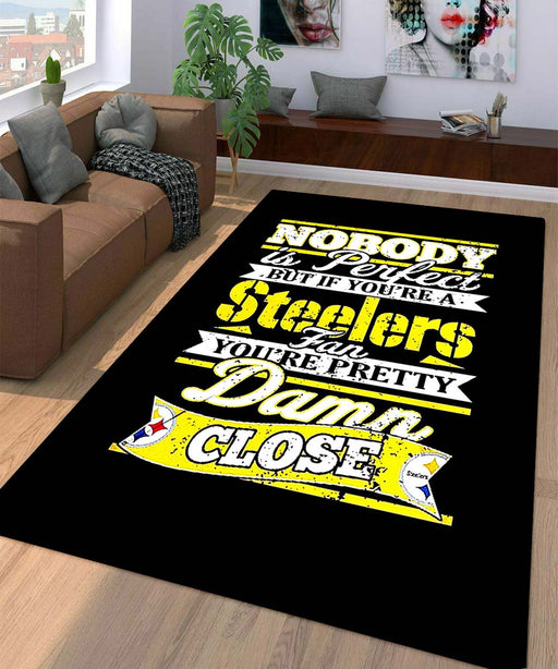 steelers fan are pretty nfl Living room carpet rugs