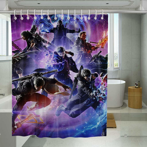 tron car shower curtains