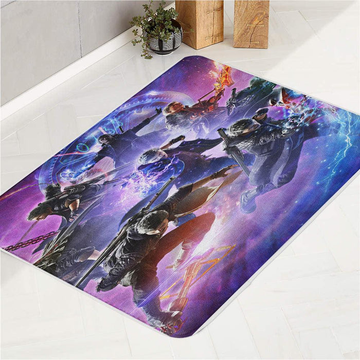 thunder fire main character devil may cry five bath rugs