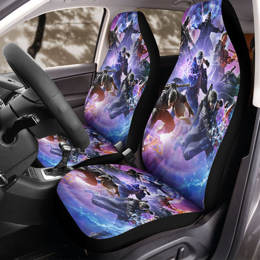 thunder fire main character devil may cry five Car Seat Covers