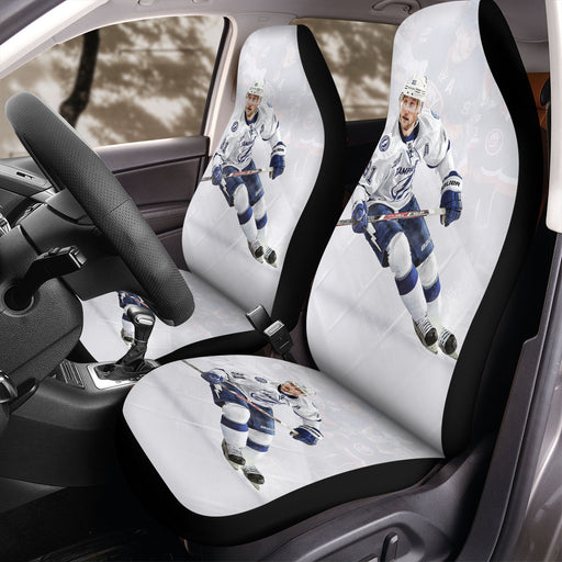 steven stamkos from lightning Car Seat Covers