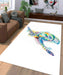 turtle colorful Living room carpet rugs