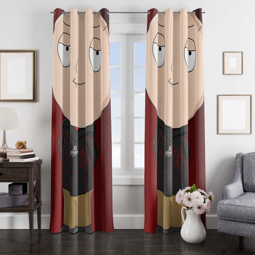 stewie family guy hypebeast window Curtain