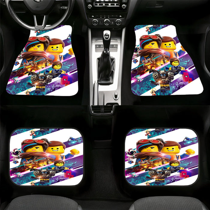 the lego batman movies dc universe Car floor mats Universal fit