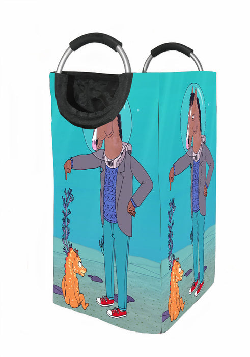 under water bojack horseman Laundry Hamper | Laundry Basket