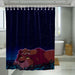 under water bojack horseman shower curtains