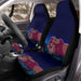 together mufasa and simba disney Car Seat Covers