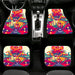 the lion king animal characters pop art Car floor mats Universal fit