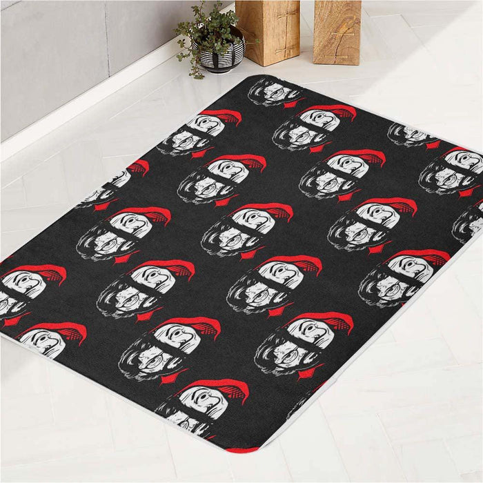 the professor bella ciao money heist bath rugs