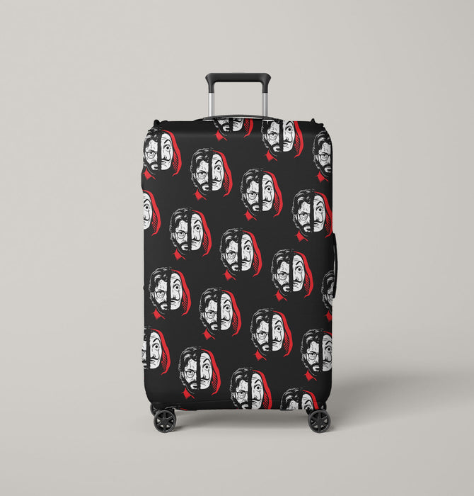 the professor bella ciao money heist Luggage Cover | suitcase