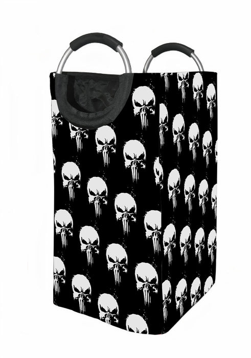 the punisher skull marvel Laundry Hamper | Laundry Basket