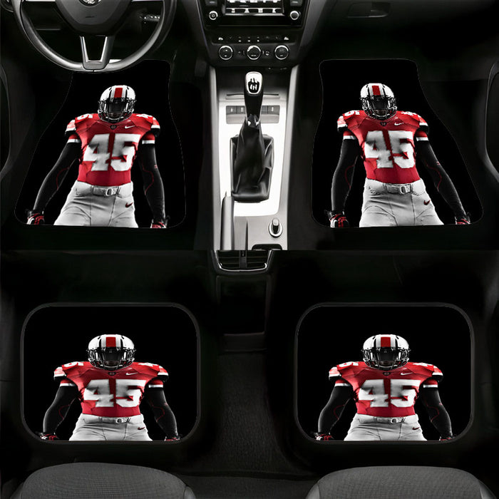 struggle player nfl Car floor mats Universal fit