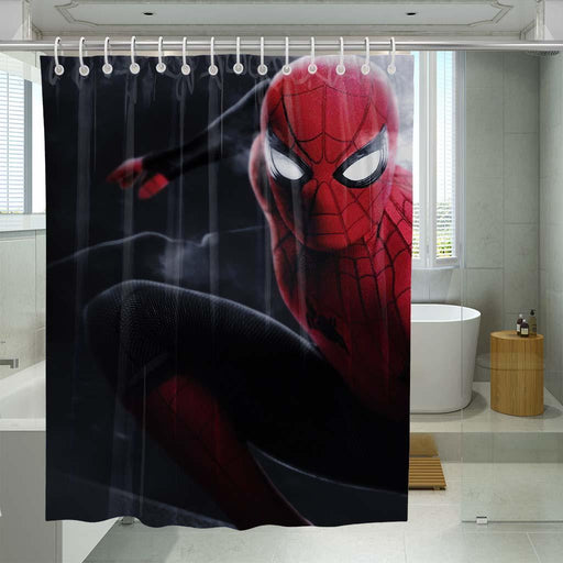 urban blues shower curtains