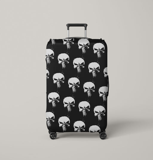 the punisher skull marvel Luggage Cover | suitcase