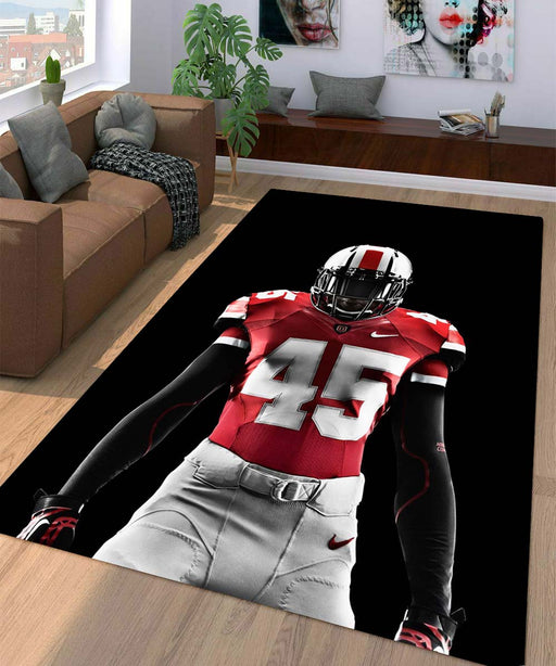 struggle player nfl Living room carpet rugs