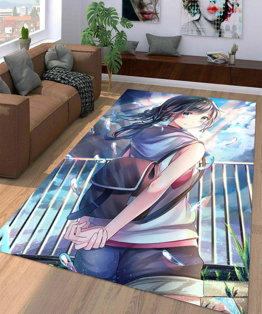 style amano hina tenki no ko Living room carpet rugs