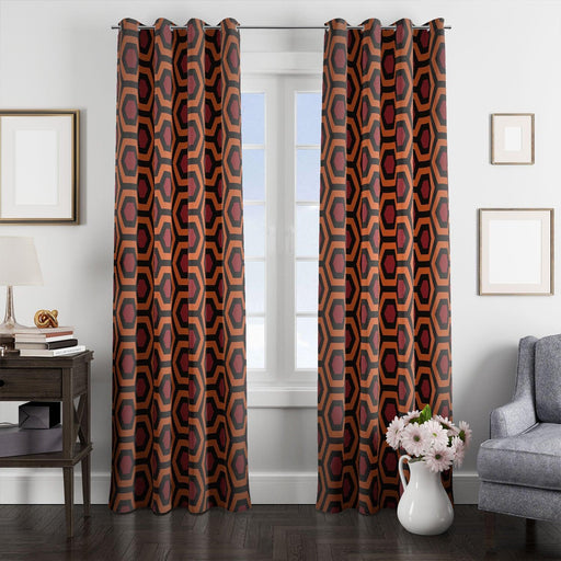 the shining special iconic pattern window Curtain