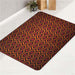 the shining special iconic pattern bath rugs